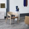 Muuto COVER LOUNGE Krzesło Drewniane - Ciemnobrązowe
